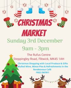 poster advertising christmas market